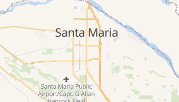 Santa Maria, California map