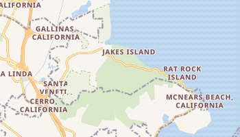 Santa Venetia, California map