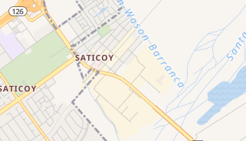 Saticoy, California map