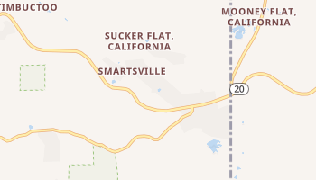 Smartville, California map