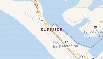 Surfside, California map