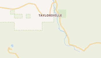 Taylorsville, California map