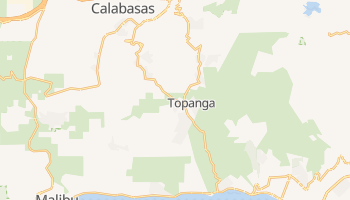 Topanga, California map