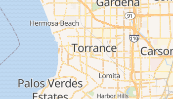 Torrance, California map