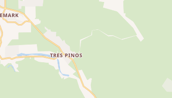 Tres Pinos, California map