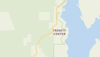 Trinity Center, California map
