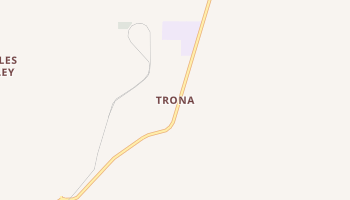 Trona, California map