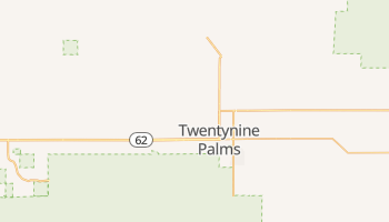 Twentynine Palms, California map
