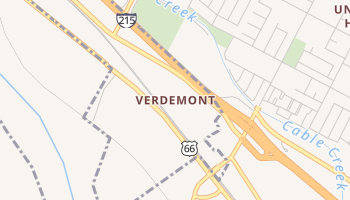 Verdemont, California map