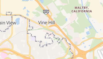 Vine Hill, California map