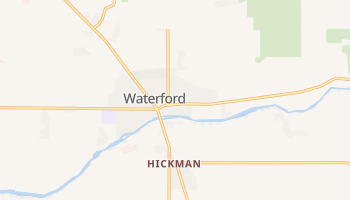 Waterford, California map