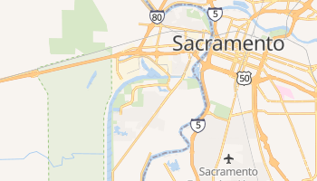 West Sacramento, California map