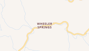 Wheeler Springs, California map