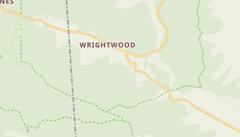 Wrightwood, California map