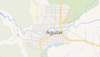 Aguilar, Colorado map