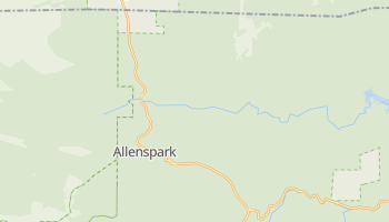 Allenspark, Colorado map