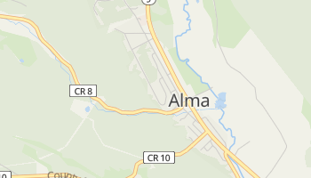 Alma, Colorado map