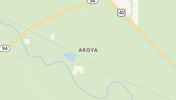 Aroya, Colorado map
