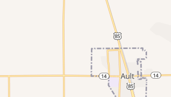 Ault, Colorado map