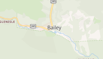 Bailey, Colorado map