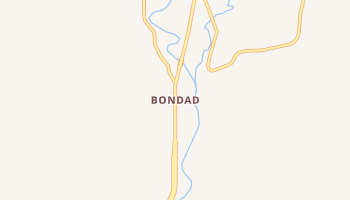 Bondad, Colorado map