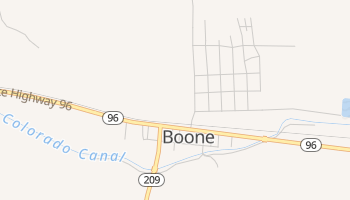 Boone, Colorado map