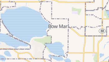 Bow Mar, Colorado map