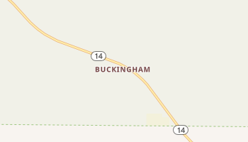 Buckingham, Colorado map