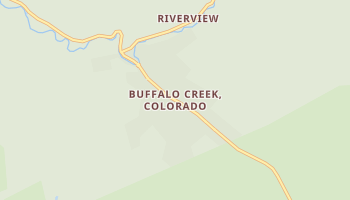 Buffalo Creek, Colorado map