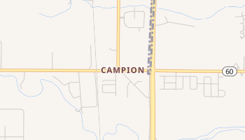 Campion, Colorado map
