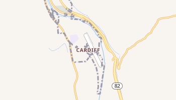 Cardiff, Colorado map