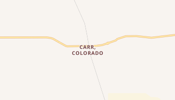 Carr, Colorado map