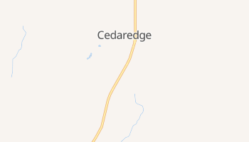 Cedaredge, Colorado map