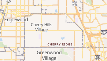 Cherry Hills Village, Colorado map