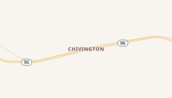Chivington, Colorado map