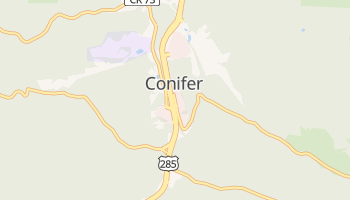 Conifer, Colorado map