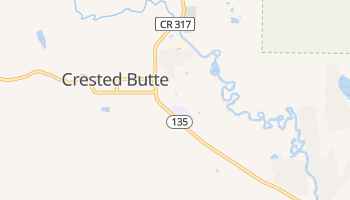 Crested Butte, Colorado map