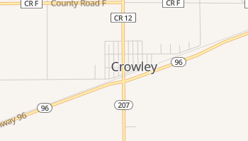 Crowley, Colorado map