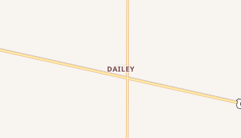 Dailey, Colorado map