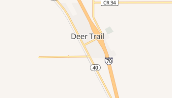 Deer Trail, Colorado map