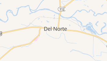 Del Norte, Colorado map