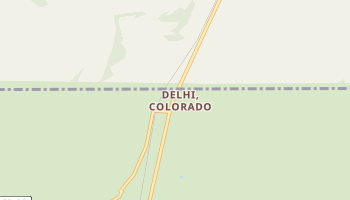 Delhi, Colorado map