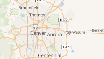 Denver, Colorado map