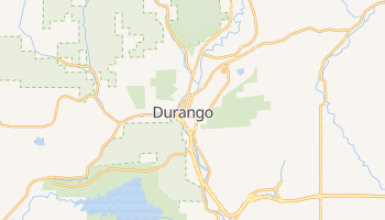 Durango, Colorado map