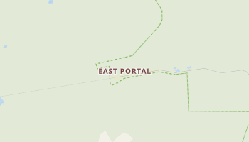 East Portal, Colorado map