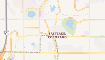 Eastlake, Colorado map
