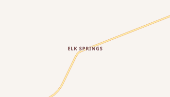 Elk Springs, Colorado map