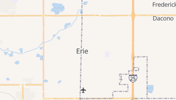 Erie, Colorado map