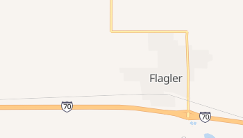 Flagler, Colorado map