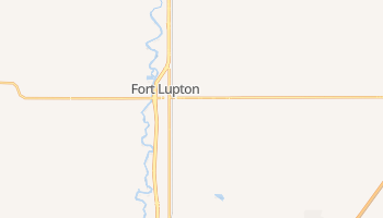 Fort Lupton, Colorado map